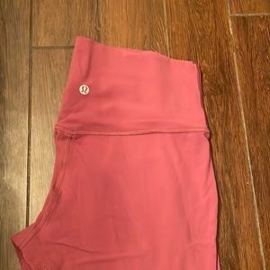 Maroon Lululemon Align Leggings